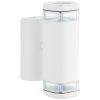 Brilliant Traver Aplique para exterior Blanca, 2 luces