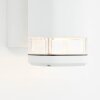 Brilliant Traver Aplique para exterior Blanca, 2 luces