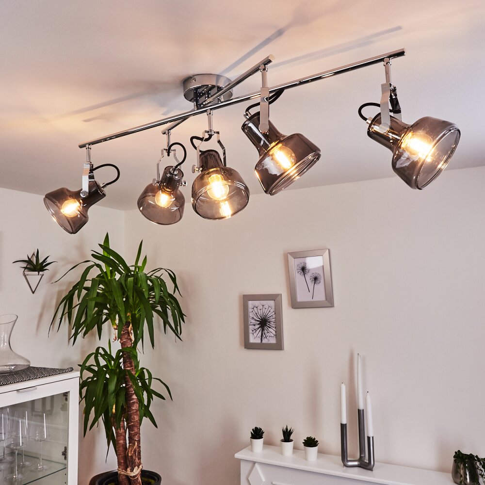 Lulea Lámpara de Techo Cromo, 5 luces main product photo