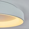 Maraya Lámpara de Techo LED Blanca, 1 luz, Mando a distancia