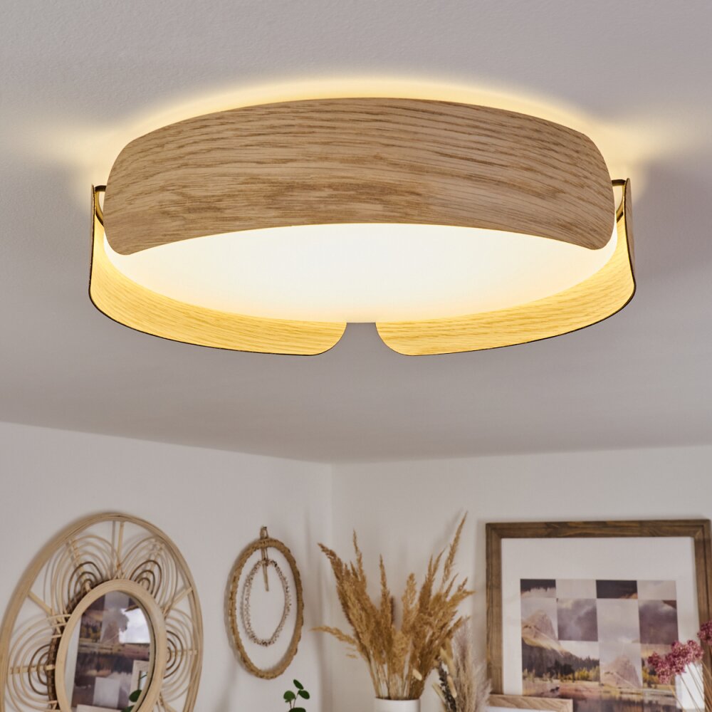 Fuscado Lámpara de Techo LED Color madera, 1 luz main product photo