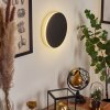 Comallo Aplique LED Negro, Blanca, 1 luz