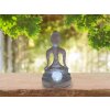 Gobo BUDDHA Lámpara solar LED Bronce, Gris, 1 luz