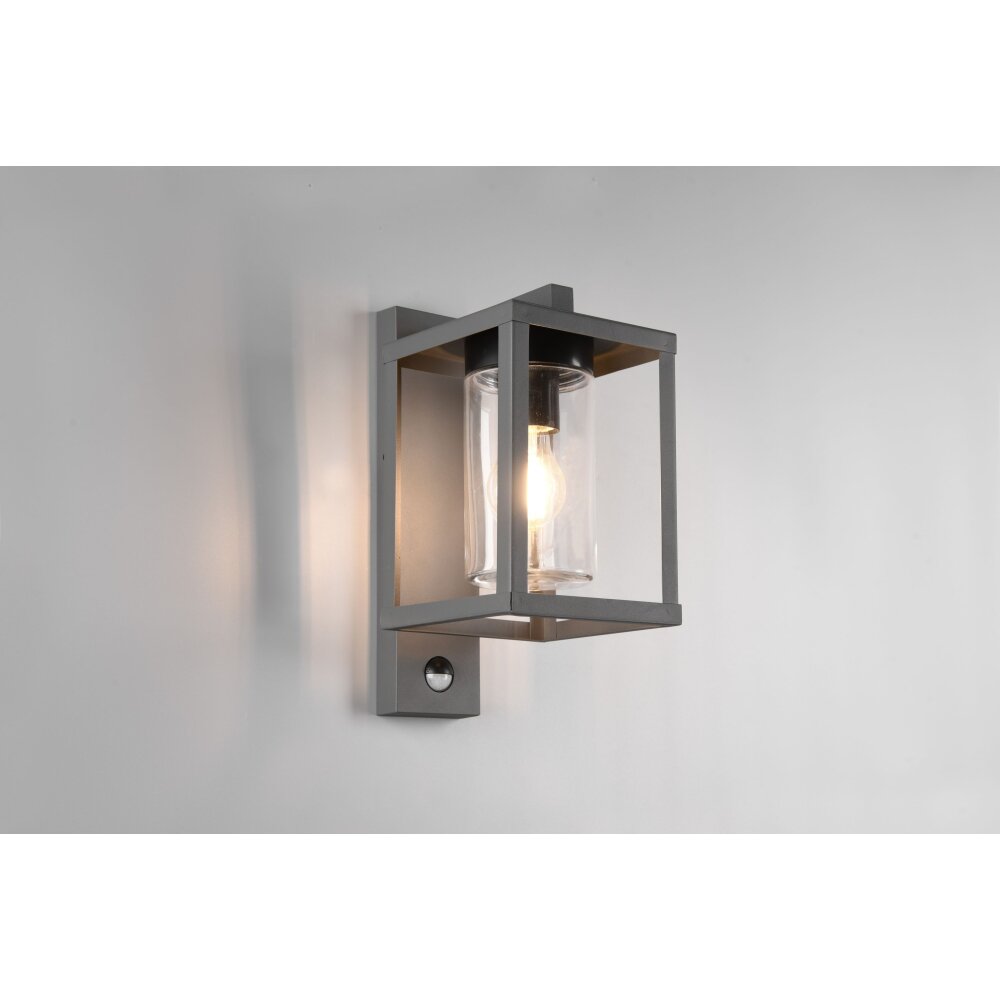 Trio Lunga Aplique para exterior Antracita, 1 luz, Sensor de movimiento main product photo