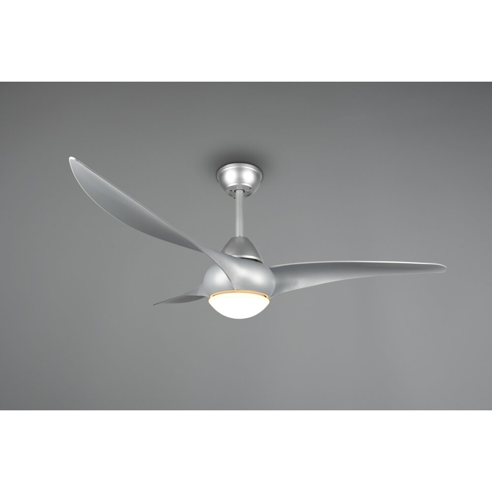 Reality Alesund Ventilador de techo LED Titanio, 1 luz, Mando a distancia main product photo