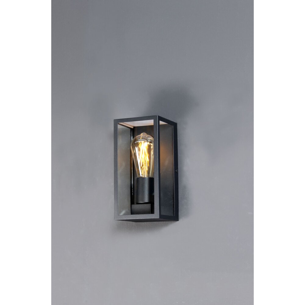 Lutec KARO Aplique para exterior Negro, 1 luz main product photo