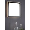 Luce Design SOLSTAR Aplique LED Crudo, Negro, 1 luz