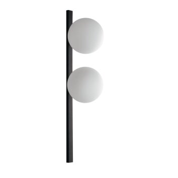 Luce Design PLUTO Aplique Negro, 2 luces