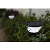 Lutec KARLO Poste de Jardín LED Negro, 1 luz, Sensor de movimiento, Cambia de color