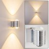 Florenz Lámpara para baño LED Aluminio, 2 luces