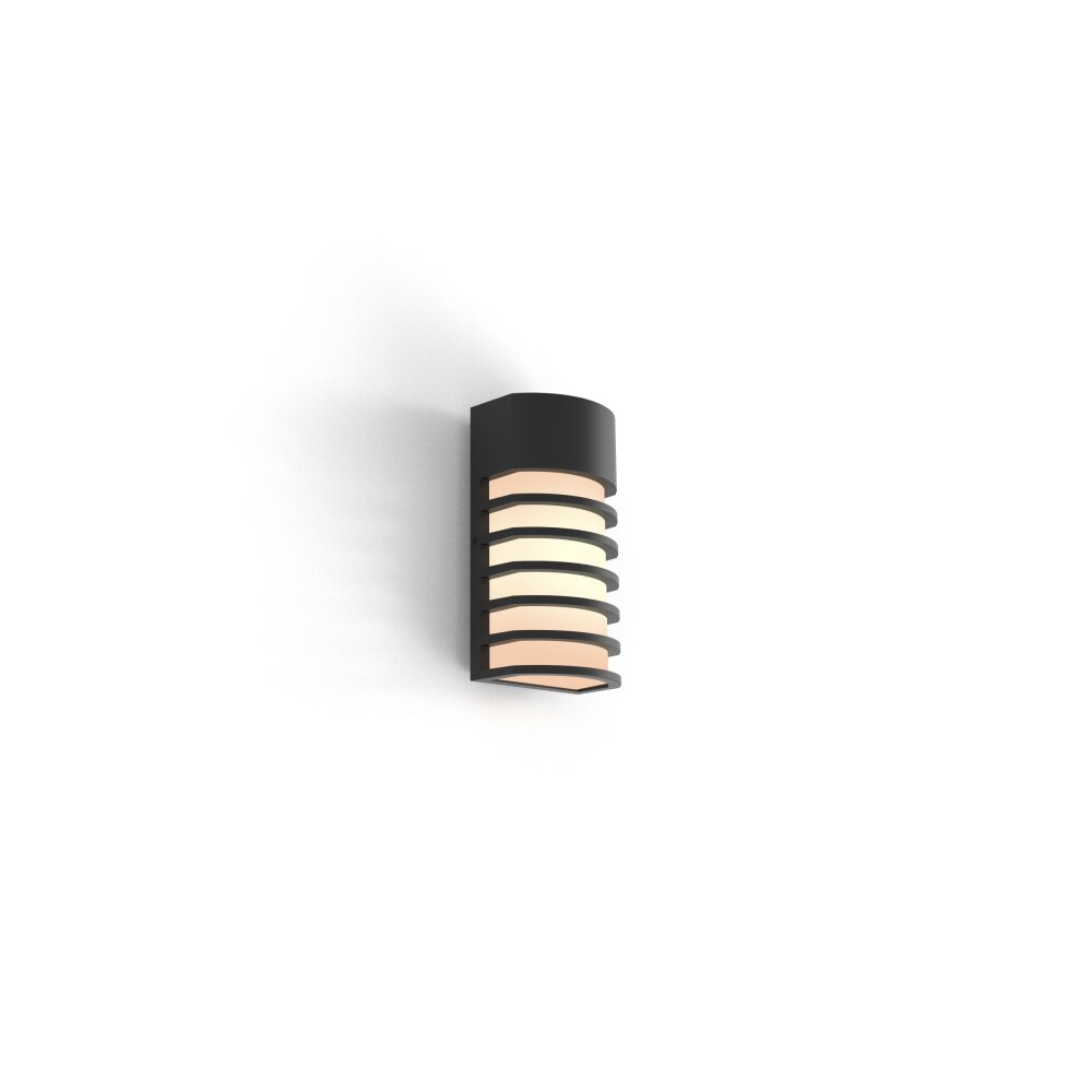Lutec FULTON Aplique para exterior Negro, 1 luz main product photo