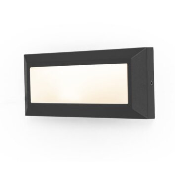 Lutec HELENA Aplique para exterior LED Negro, 1 luz