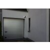 Lutec DRACO Aplique para exterior LED Negro, 1 luz, Sensor de movimiento