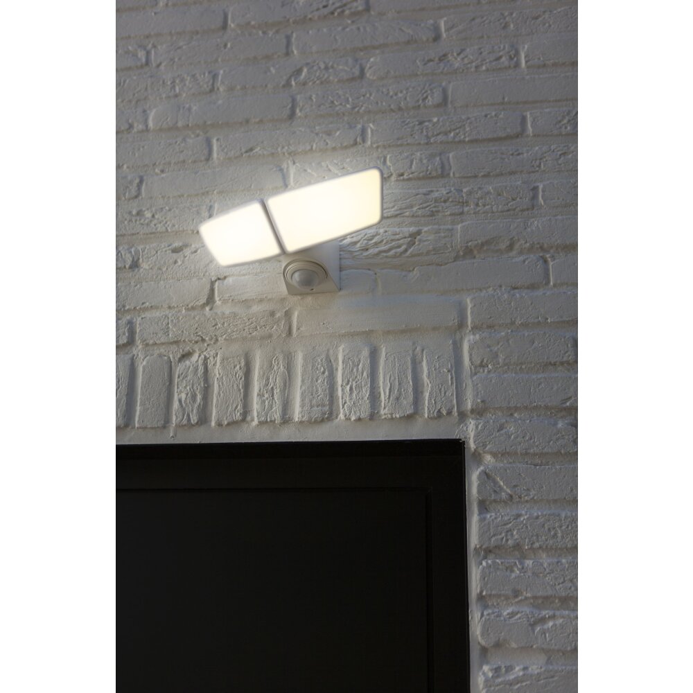 Lutec ARTICA Aplique para exterior LED Blanca, 1 luz, Sensor de movimiento main product photo