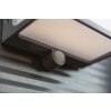 Lutec DOBLO Aplique para exterior LED Antracita, 1 luz, Sensor de movimiento