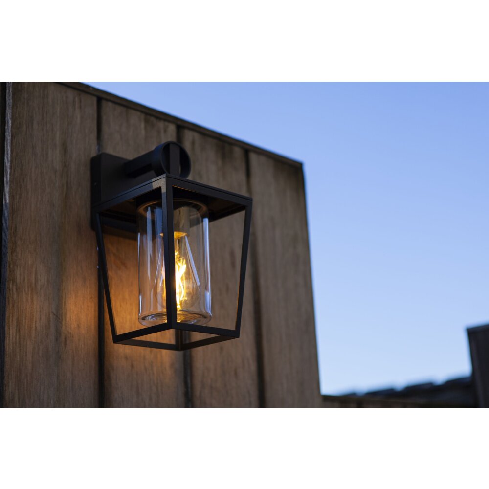 Lutec WEST Aplique para exterior Negro, 1 luz main product photo