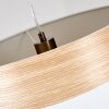 Pntresina Lámpara Colgante Níquel-mate, 1 luz