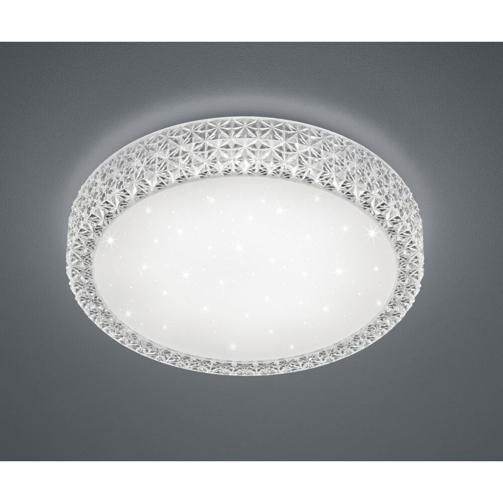 Reality PEGASUS Lámpara de Techo LED Blanca, 1 luz, Mando a distancia main product photo