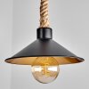 Bolombolo Lámpara Colgante dorado, Negro, 3 luces