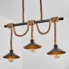 Bolombolo Lámpara Colgante dorado, Negro, 3 luces