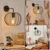 Journy Aplique Negro, 1 luz
