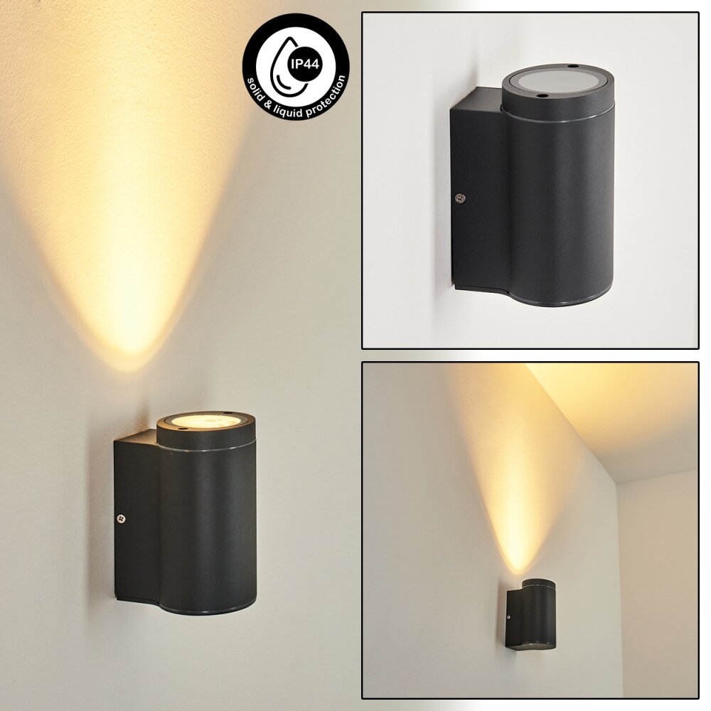 Cebuentos Aplique para exterior Gris, 1 luz main product photo