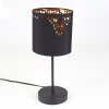 Marbach Lámpara de mesa Negro, 1 luz