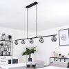 Belleoram Lámpara Colgante LED Negro, 5 luces