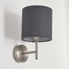 Tise Aplique Antracita, Blanca, 1 luz