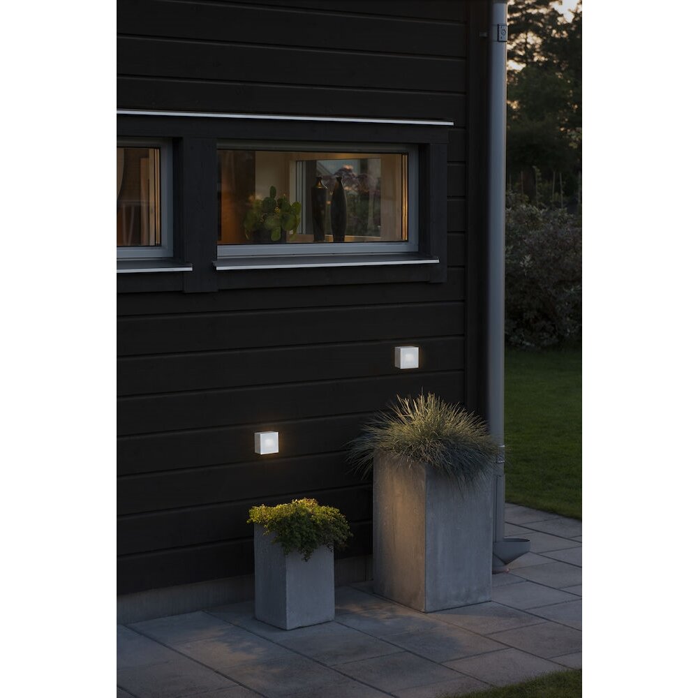 Konstsmide Chieri Aplique para exterior LED Blanca, 8 luces main product photo