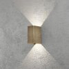 Konstsmide Cremona Aplique para exterior LED Latón, 2 luces