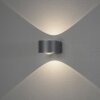 Konstsmide Gela Aplique para exterior LED Antracita, 2 luces