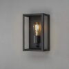 Konstsmide Carpi Aplique para exterior Negro, 1 luz