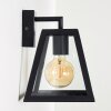 Nittorp Aplique Negro, 1 luz