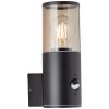 Brilliant Sergioro Aplique para exterior Antracita, 1 luz, Sensor de movimiento