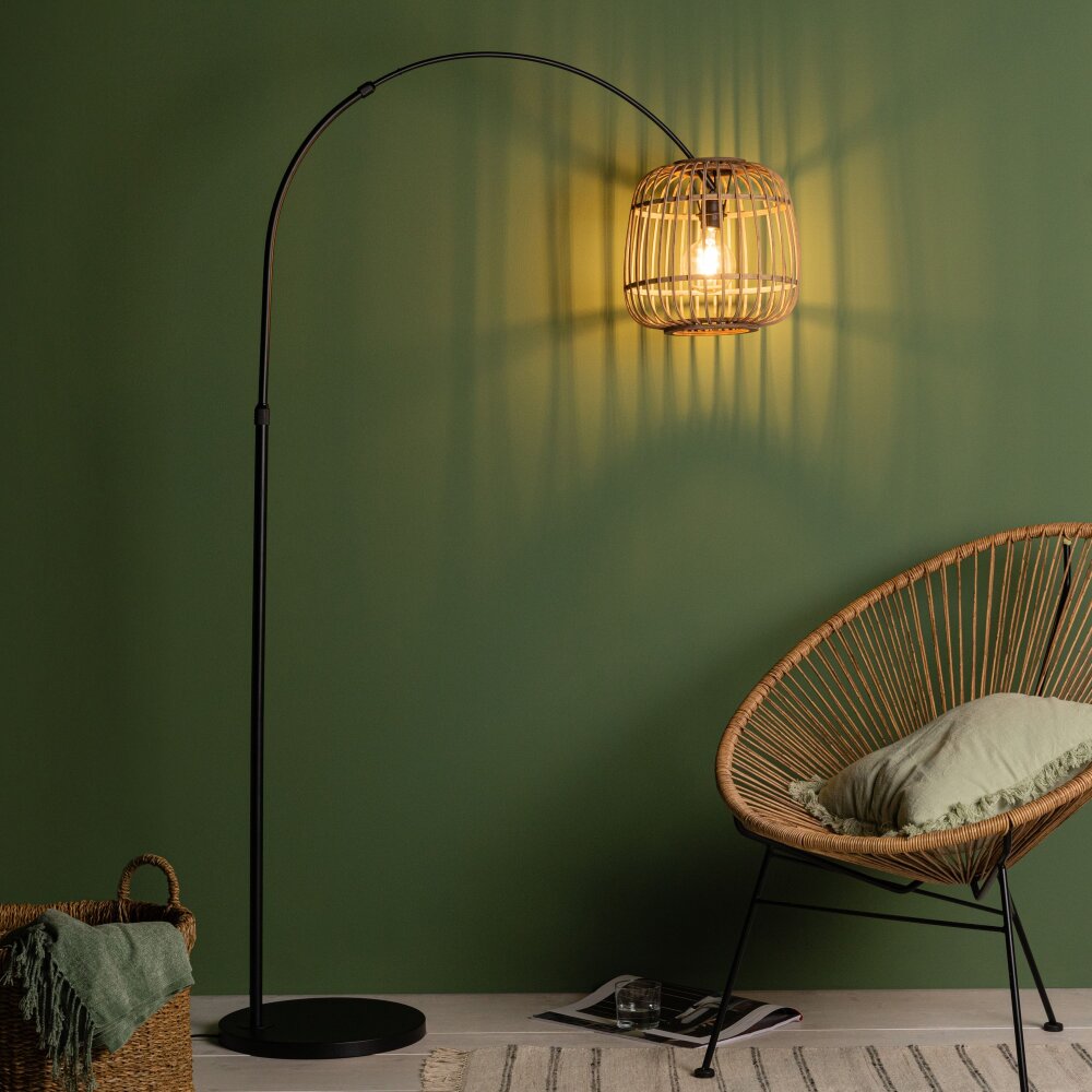 Brilliant Nikka Lámpara de arco Negro, 1 luz main product photo