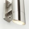 Brilliant Ellary Aplique para exterior Plata, 1 luz