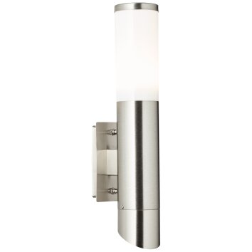 Brilliant Ellary Aplique para exterior Plata, 1 luz