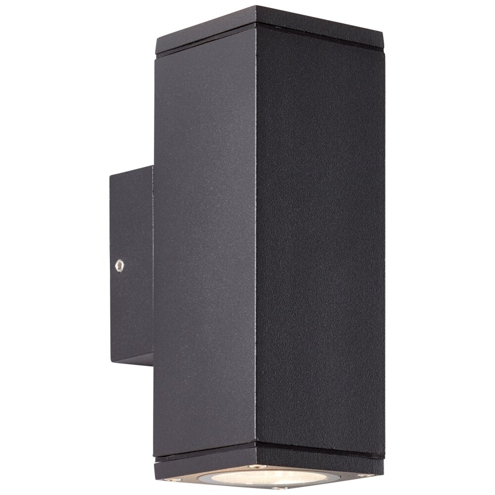 Brilliant Hally Aplique para exterior Antracita, 2 luces main product photo