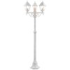 Brilliant Nissie Candelabro Blanca, 3 luces