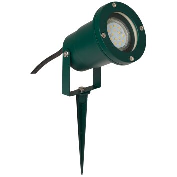 Brilliant Frasco Toma de jardin con estaca Verde, 1 luz