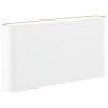 Brilliant Welbie Aplique para exterior LED Blanca, 1 luz