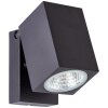 Brilliant Burk Aplique para exterior LED Negro, 1 luz