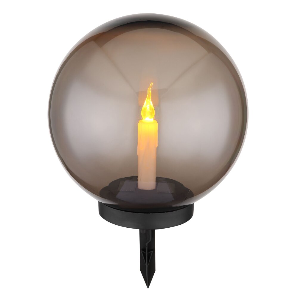 Globo Lámpara solar LED Negro, 1 luz main product photo