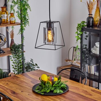 Ehtamo Lámpara Colgante Negro, 1 luz