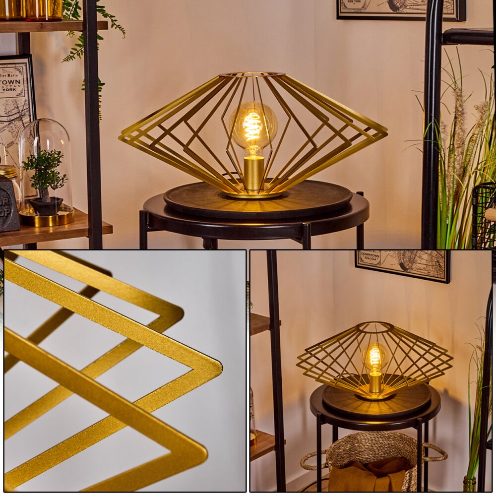 Larson Lámpara de mesa Latón, 1 luz main product photo