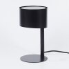 Launceston Lámpara de mesa Negro, 1 luz