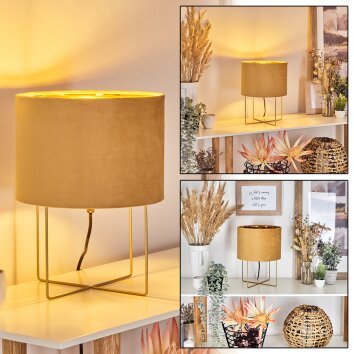 Maripi Lámpara de mesa dorado, 1 luz