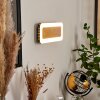 Guacacallo Aplique LED dorado, Negro, Blanca, 1 luz