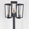 Ruoni Candelabro Negro, 3 luces